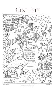 Lithographie C'est L'été