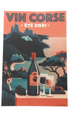 Lithographie Corse Eté 2021