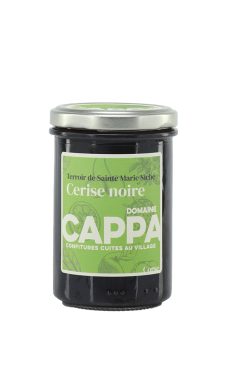 Domaine Cappa Confiture cerise Noire 240 gr