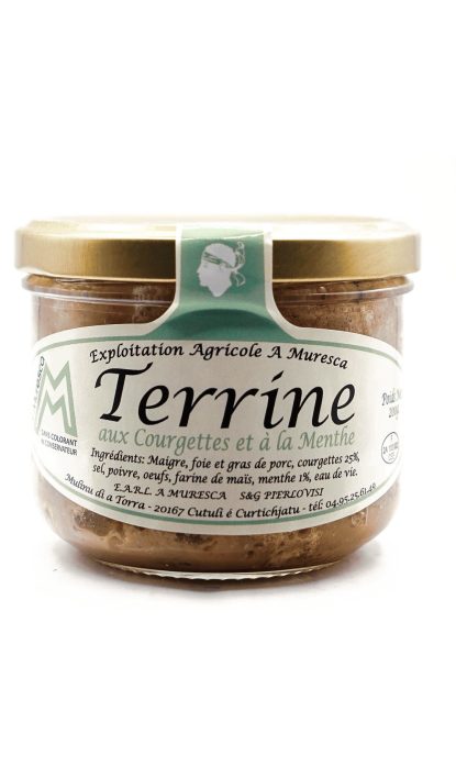 A Muresca Terrine aux Courgettes et à la Menthe 200 gr