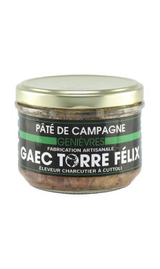 Félix Torre Terrine de Campagne Genièvres 185 gr
