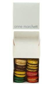 Boîte de 8 macarons Anne Marchetti Boîte de 8 macarons Anne Marchetti