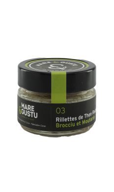 Mare & Gustu Rillettes Thon Brocciu Moutarde 90 gr