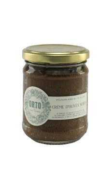 Orto crème d'olives noires 180g