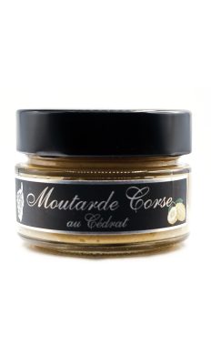 Atelier de la Moutarde Corse Moutarde Cédrat 120 gr
