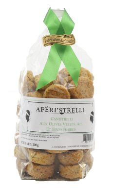 Aperistrelli Olives vertes et Fines Herbes 200 gr