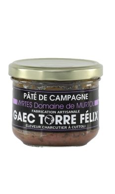 Félix Torre Terrine de Campagne aux Myrtes du Domaine de Murtoli 185 gr