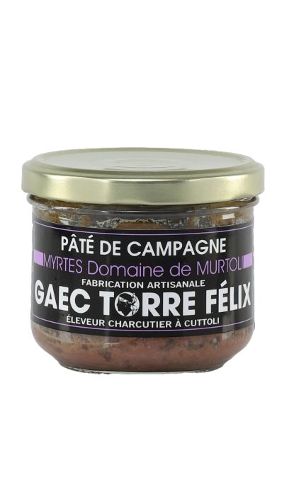 Félix Torre Terrine de Campagne aux Myrtes du Domaine de Murtoli 185 gr