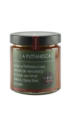 O Ma Gourmandises Sauce Tomate Puttanesca 360 gr