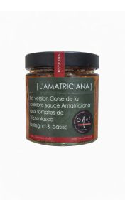 O Ma Gourmandises Sauce Tomate Amatriciana 360 gr