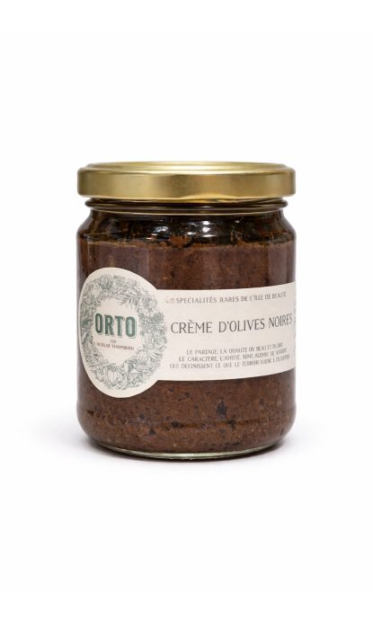 Orto crème d'olives noires 180g