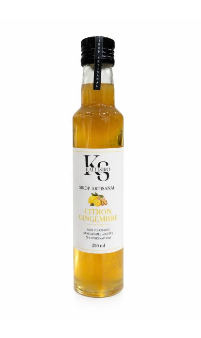 Kallisiro Sirop Citron Gingembre 250ml