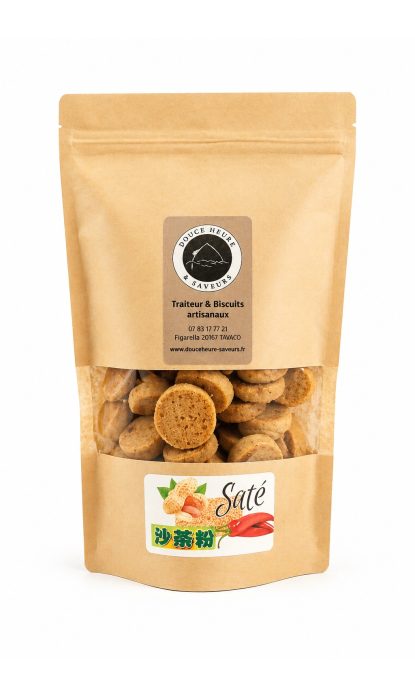 Douce Heure & saveurs Biscuits Apéritifs Saté 150g