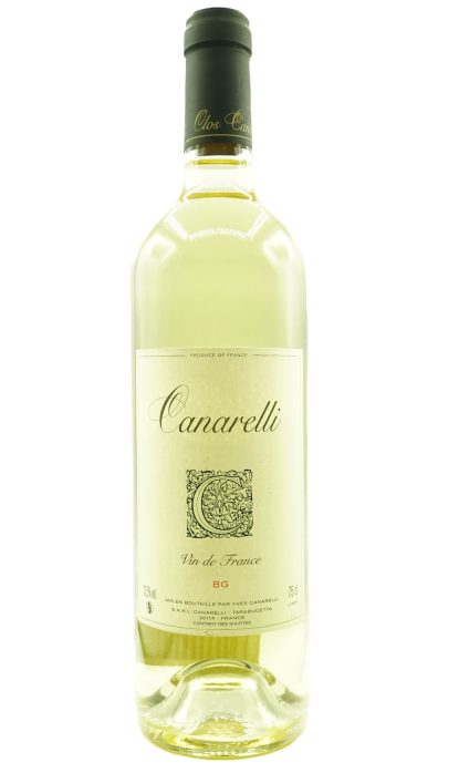 Clos Canarelli BG blanc 2024