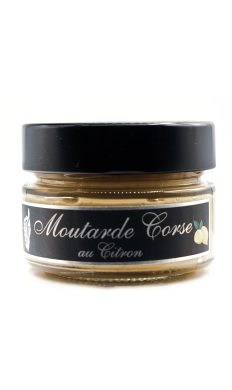 Atelier de la Moutarde Corse Moutarde Citron 120 gr
