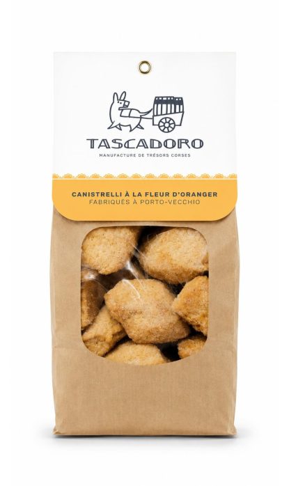 Tascadoro Canistrelli à la Fleur d'Oranger 160g